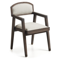 Estila Luxusní stylová židle SPARTAN s područkami čalouněná