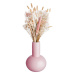 CANDY Váza 25 cm - sv. růžová