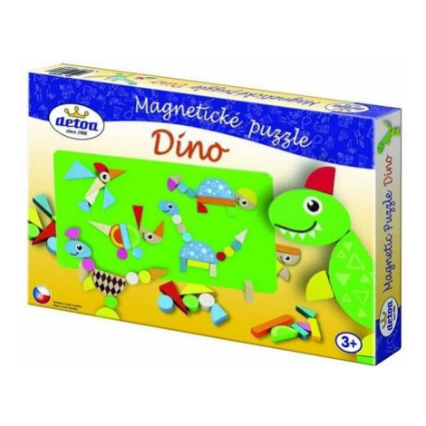 Detoa magnetické Puzzle Dino
