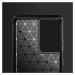 Carbon silikonové pouzdro na Samsung Galaxy S21 ULTRA 5G black