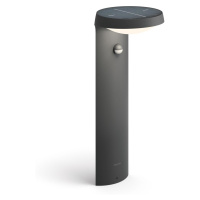 Philips Tyla IR solární venkovní LED sloupek se senzorem 1,2 W 40 cm antracit