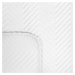 Přehoz na křeslo - sedačku SAMUEL bílá 70x160 cm Mybesthome
