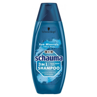 Schauma Men šampon 3v1 Sea minerals aloe vera 400 ml