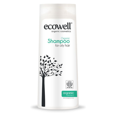 Ecowell Šampon na mastné vlasy BIO 300 ml