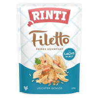 Rinti Filetto s kuřecím masem a lososem v želé 24 × 100 g