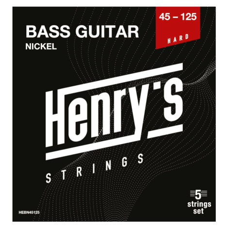 Henry's Nickel 45-125 Struny pro 5-strunnou baskytaru