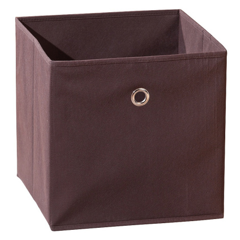 Skládací úložný box cube - hnědá