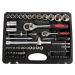 Gola sada 1/2" a 1/4", 6hranné hlavice, 4-32 mm, 82 ks TOOL SET - SIXTOL