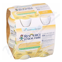 Resource Junior Fibre Vanilka por.sol.4x200ml