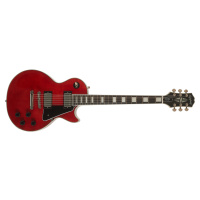 Epiphone Les Paul Custom Figured Transparent Red