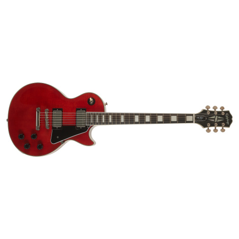 Epiphone Les Paul Custom Figured Transparent Red