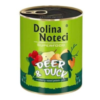 Dolina Noteci Superfood jelení a kachní 800g