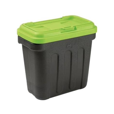 Maelson Box na granule pro 7,5 kg krmiva - černo-zelený - 41 × 25 × 33 cm
