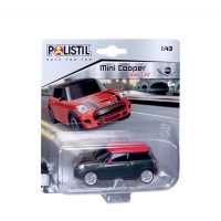 Pólisti Mini Cooper Slot car 1:43 Black