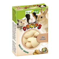 Nestor BISCUIT DROPS 35g piškoty pro hlodavce smetanové