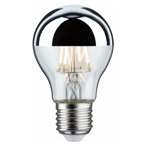 PAULMANN LED žárovka 6,5 W E27 zrcadlový svrchlík stříbrná teplá bílá 286.70