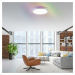 LEUCHTEN DIREKT is JUST LIGHT LED stropní svítidlo ploché 40x40cm, kruhové, bílé, stmívatelné, h