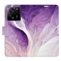 iSaprio flip pouzdro Purple Paint pro Xiaomi 13T / 13T Pro