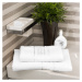 4Home Sada Bamboo Premium osuška a ručník bílá, 70 x 140 cm, 50 x 100 cm