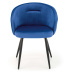 Jídelní židle SCK-430 tmavě modrá/černá