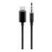 PremiumCord Apple Lightning audio redukční kabel na 3.5 mm stereo jack, 1 m, černý