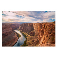 Ilustrace wide angle view of grand canyon, ipanacea, 40 × 26.7 cm