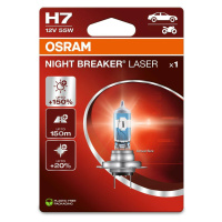 OSRAM H7 12V 55W PX26d NIGHT BREAKER LASER +150% více světla blistr 64210NL-1BL