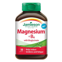 JAMIESON Hořčík+vitamín B6 s bisglycinátem tbl.50