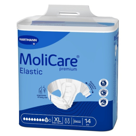 MoliCare Elastic 9 kapek vel. XL inkontinenční zalepovací kalhotky 14 ks