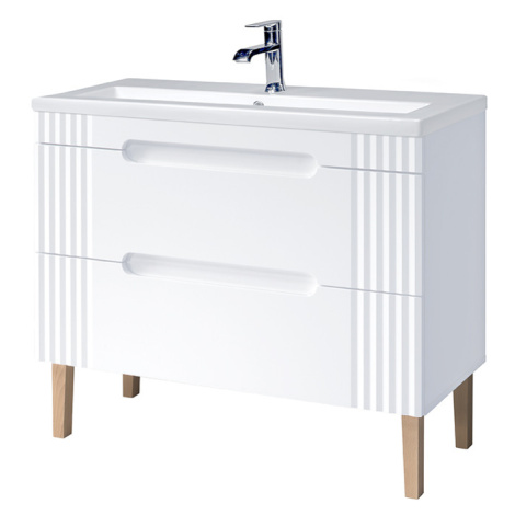 ArtCom Koupelnová skříňka s umyvadlem FIJI White U100/1 | 100 cm