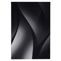 Ayyildiz koberce Kusový koberec Plus 8010 black Rozměry koberců: 120x170