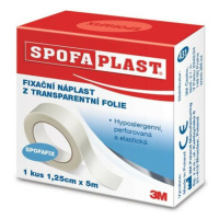 3M™ SPOFAPLAST 431 Fixační náplast z transparentní fólie 1,25 cm × 5 m 1 kus