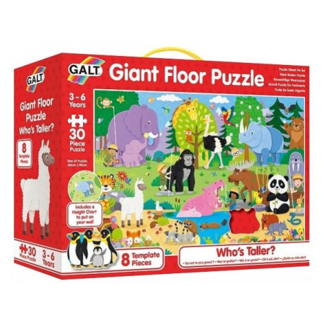 Velké podlahové puzzle - Kdo je vyšší? GALT