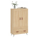 vidaXL Skříň highboard dub sonoma 69,5 x 31 x 115 cm kompozitní dřevo