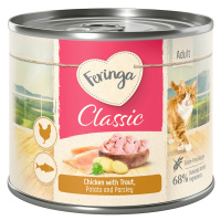 Feringa konzervy, 12 x 200 g - 30 % sleva - Menu Duo - dvě příchutě: Pstruh a kuře Menu Duo - dv