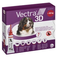 VECTRA 3D Spot-On XL pro psy nad 40 kg 8 ml 3 pipety