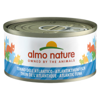 Almo Nature konzervy 24 x 70 g - Atlantický tuňák
