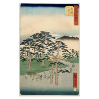 Obrazová reprodukce Fujisawa, Ando or Utagawa Hiroshige, 26.7 × 40 cm