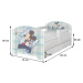 BabyBoo Dětská postel 140 x 70cm Disney - Sofie, bílá - 140x70
