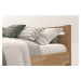 Rohová dřevěná postel Emily, levý roh, provedení BK1, 120x200 cm