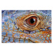 Fotografie Iguana (Iguana iguana) eye, close-up, Hans Strand, 40 × 26.7 cm