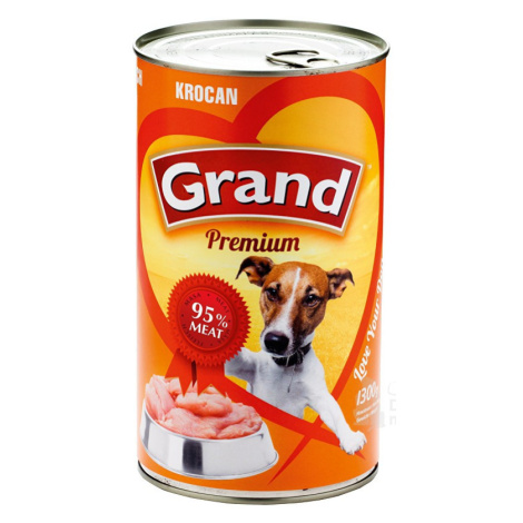 GRAND konz. pes krocaní 1300g + Množstevní sleva