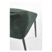 Halmar K399 chair, color: dark green
