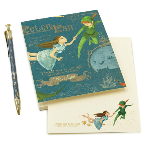 Poznámkový blok s propiskou 50 stránek formát A6 Peter Pan – Kartos