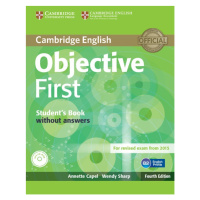 Objective First 4th Edition Student´s Book without Answers with CD-ROM Cambridge University Pres