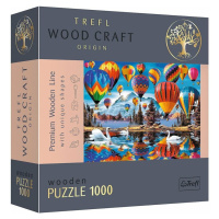 TREFL - Dřevěné puzzle 1000 - Barevné balóny