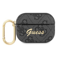 Guess 4G Script PC/PU Pouzdro pro Apple Airpods Pro Grey