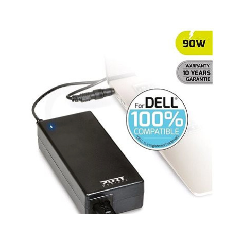 PORT CONNECT DELL 100% napájecí adaptér k notebooku, 19V, 4,74A, 90W, 2x DELL konektor