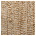 Flair Rugs koberce AKCE: 80x150 cm Kusový koberec Levi Chenille Jute Natural - 80x150 cm