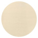 Hanse Home Collection koberce Kusový koberec Fancy 103003 Beige - béžový kruh - 200x200 (průměr)